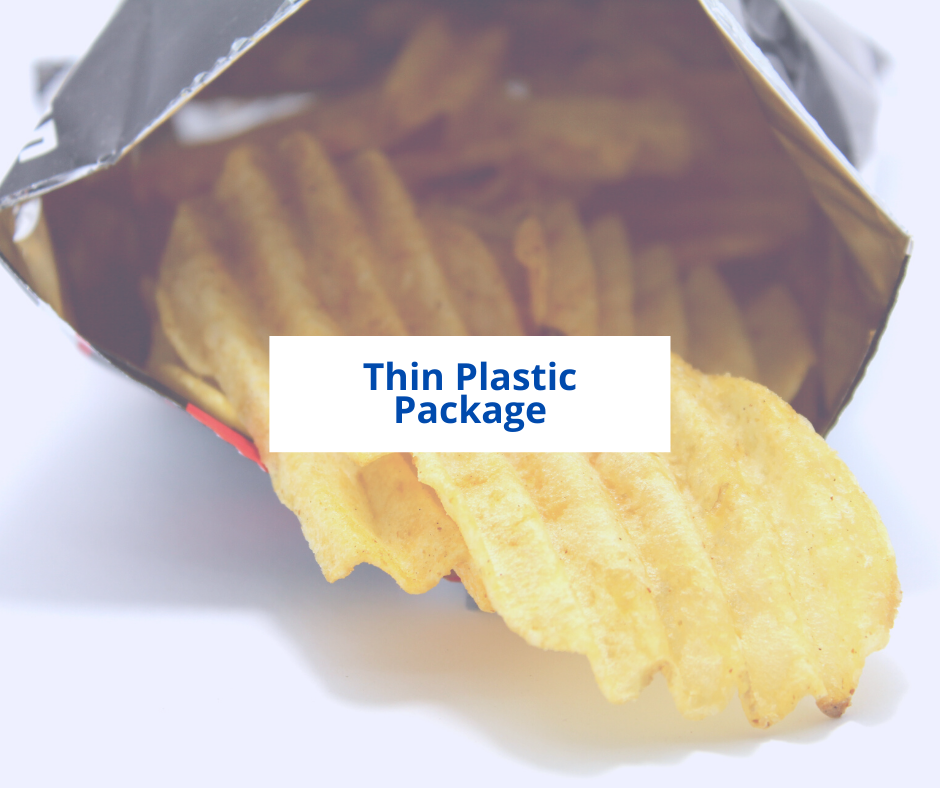 THIN PLASTIC FOOD PACKAGE HIGH SPEED TRANSFER