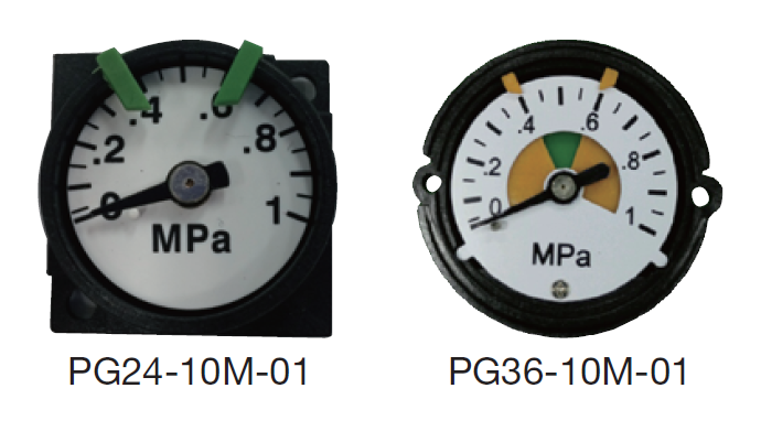 Integral pressure gauge (for MPa)
